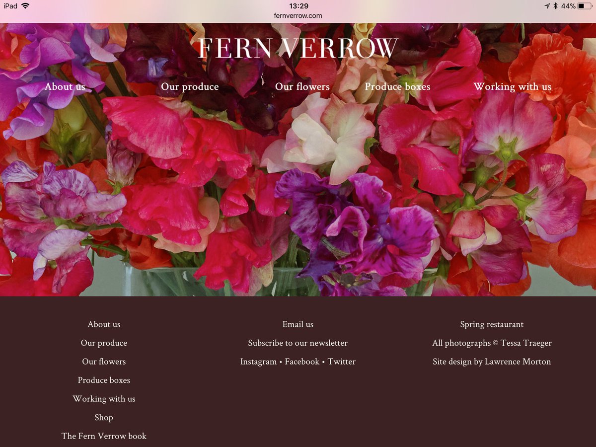 Our new website is up fernverrow.com. How to buy our produce, work with us or subscribe to our newsletter