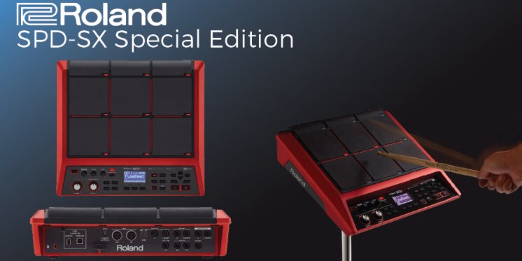 SourKix's tweet photo. Thanks Will Roberts and Tom from @PMTHouseOfRock #PMTLeeds for the awesome service.
Can’t wait to get my hands on this @Roland_UK #SPDSX 👌 https://t.co/XXy346gcTN