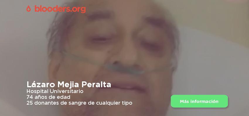 somosblooders's tweet photo. #Monterrey Lázaro es una persona muy amable y con muchas ganas de salir adelante. Necesita 25 donantes de #sangre cualquier tipo para su tratamiento de cáncer en Hospital Universitario. 

Brinda una esperanza de vida, acude a donar y comparte la campaña.
https://t.co/fjAeBpc6zZ https://t.co/oduwNYnFES