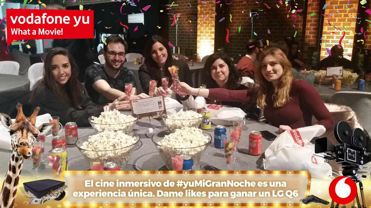 princebiscuits's tweet photo. El cine inmersivo de #yuMiGranNoche es una experiencia única. Dame likes para ganar un LG Q6 https://t.co/TjTMyVEjfe