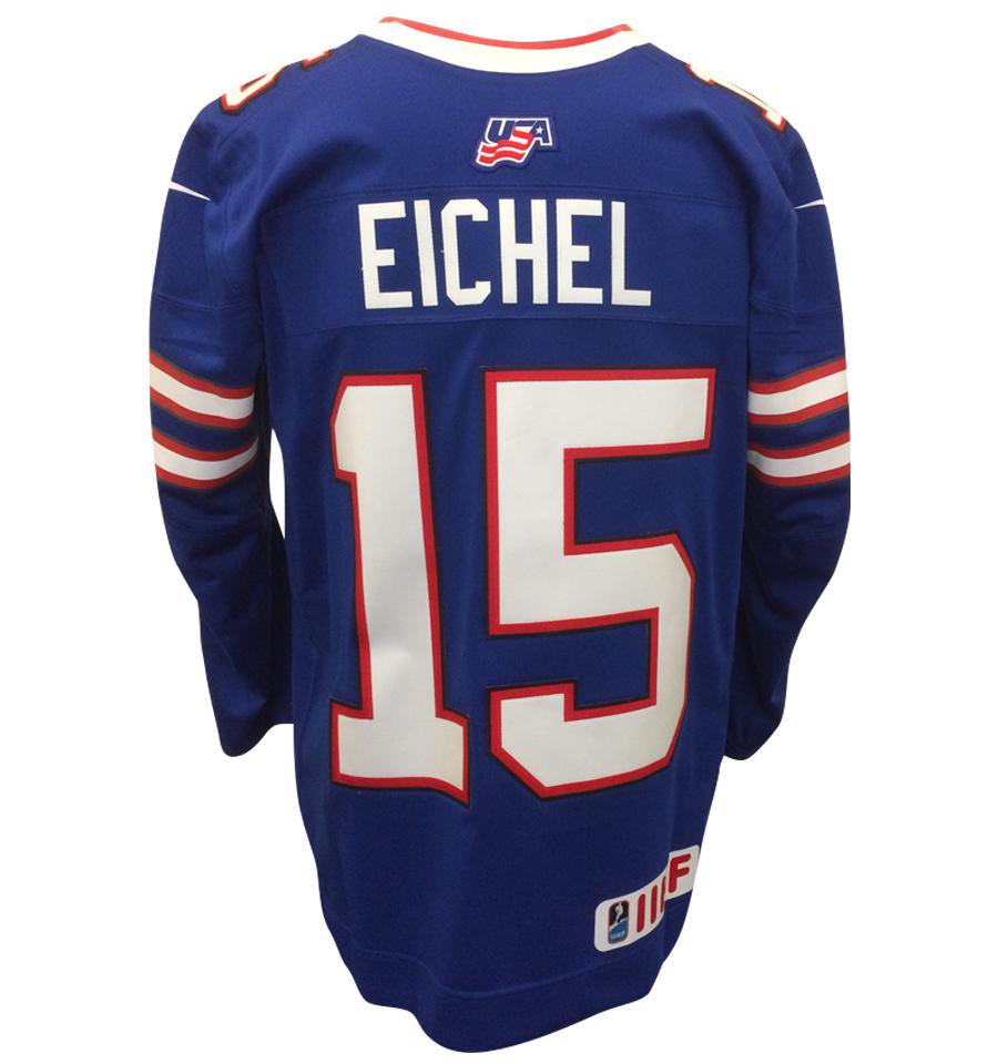 WJCinBUF's tweet photo. How about adding one of these @usahockey 🇺🇸 jerseys to your collection for #HockeyJerseyDay? 

Get yours here: https://t.co/u4fKKNzz24 https://t.co/M7zrkLBnxv
