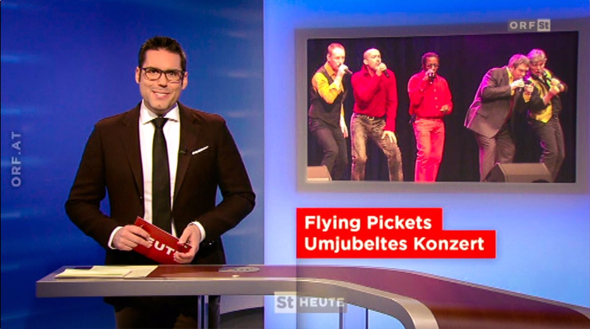 FlyingPickets's tweet photo. Our Austrian #SpringTour continues in just 2 weeks: #Mar15th in #Götzis, #Mar16th in Wörgl, #Mar 17th in #Leibnitz... Ticket info is here: https://t.co/4ftS2LIerR Yay! Clock's ticking! #acappella #concert #gig #CUsoon 😉 https://t.co/73Efm1Nbrz