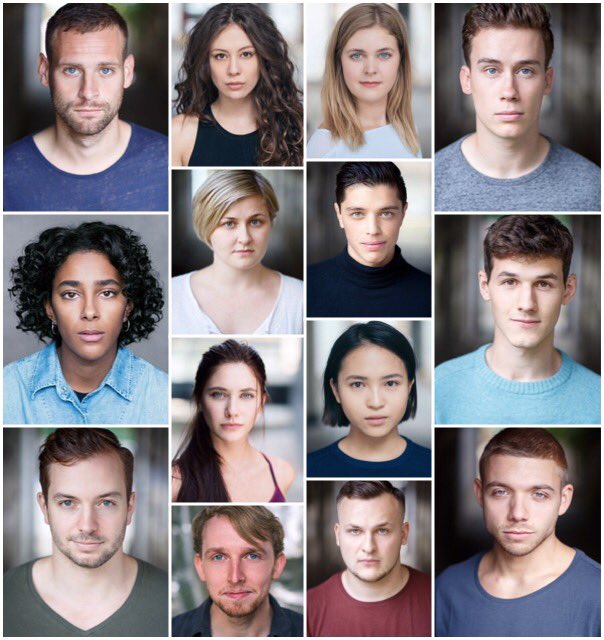 Gearing up for our first show this evening! The snow might be falling but we are ready to tell a story 🐶 get down to @StratfordCircus so we can share the tale of #Dogville with you!