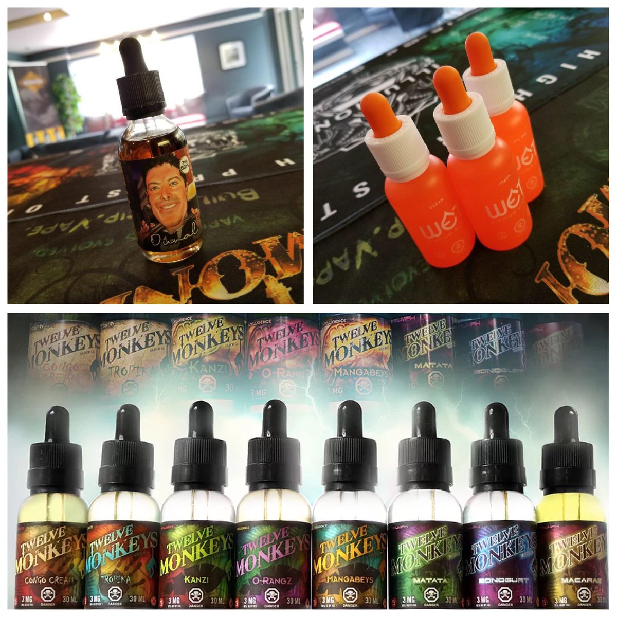 vapekingcanada's tweet photo. Friday discounts @ #vapertown! 10% off these juices until end of day today! #vapedeals #ottawavapers #ottawavapedeals #vape #vaping 
.
More details @ https://t.co/kUzcDNn5io https://t.co/qlOr9fiuJ7