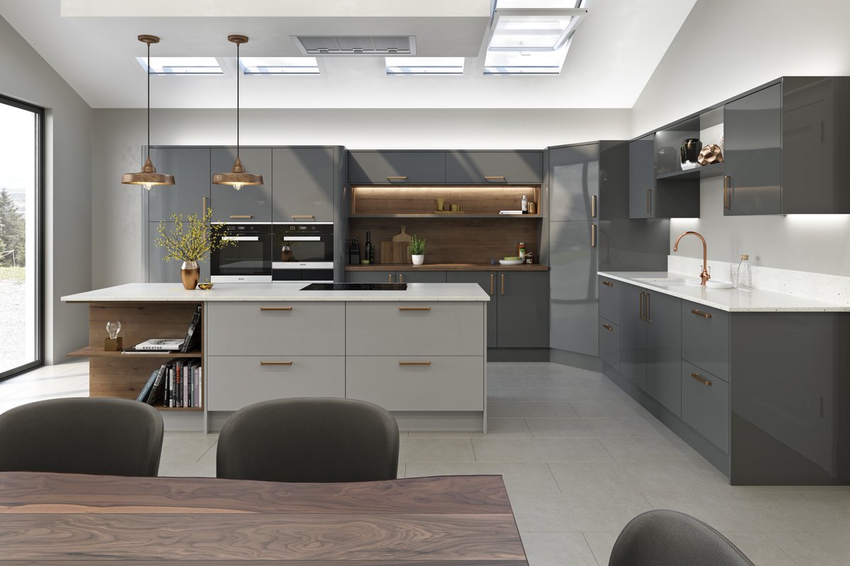 LochAnnaKitchen's tweet photo. Our Mala Collection is growing in popularity and you can see why! A beautiful painted and lacquered door, the quality finish will stand up to a busy family kitchen and look stunning for years to come. Available in 7 gloss finishes #kitcheninspo #kitchendesign #lovekitchens https://t.co/j9xtPIB5im