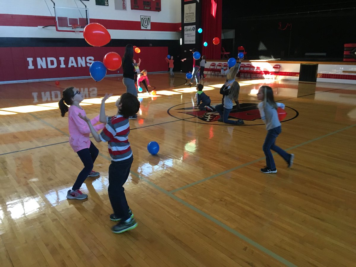 cedarville_elem's tweet photo. Second grade Olympics today! Our “athletes” did a great job working together! #myohioclassroom https://t.co/z2k22aMCcF