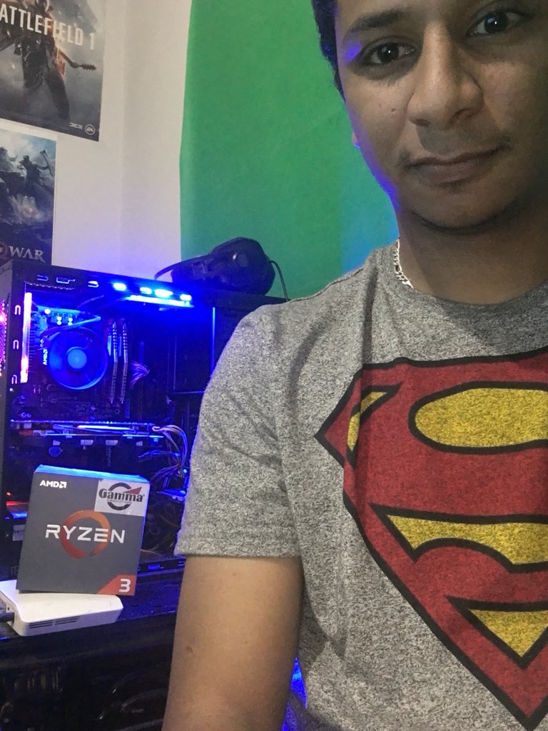 Gianoza's tweet photo. @AMDRyzen The ryzen Amd 3 1300x #RyzenSuperfan #sweepastakes ⚔️ https://t.co/9WFMCv2rZc