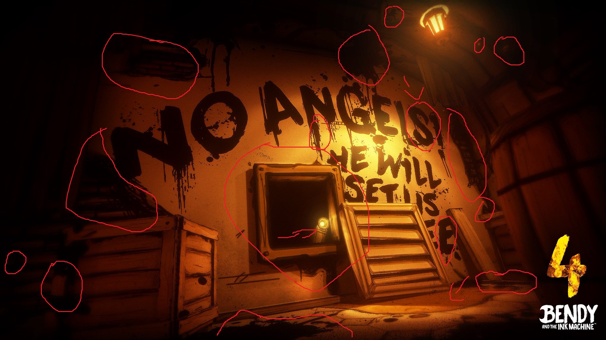 Bendy and the Ink Machine 4 глава Борис Скриншоты