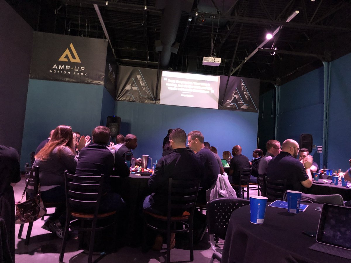 Team__TCo's tweet photo. We had so much fun at the market kickoff yesterday! Ready to make a huge impact on business growth in 2018! #PowerCentral #MisStatesProud #TeamThrap #LifeAtAtt https://t.co/6R3fqktQG9