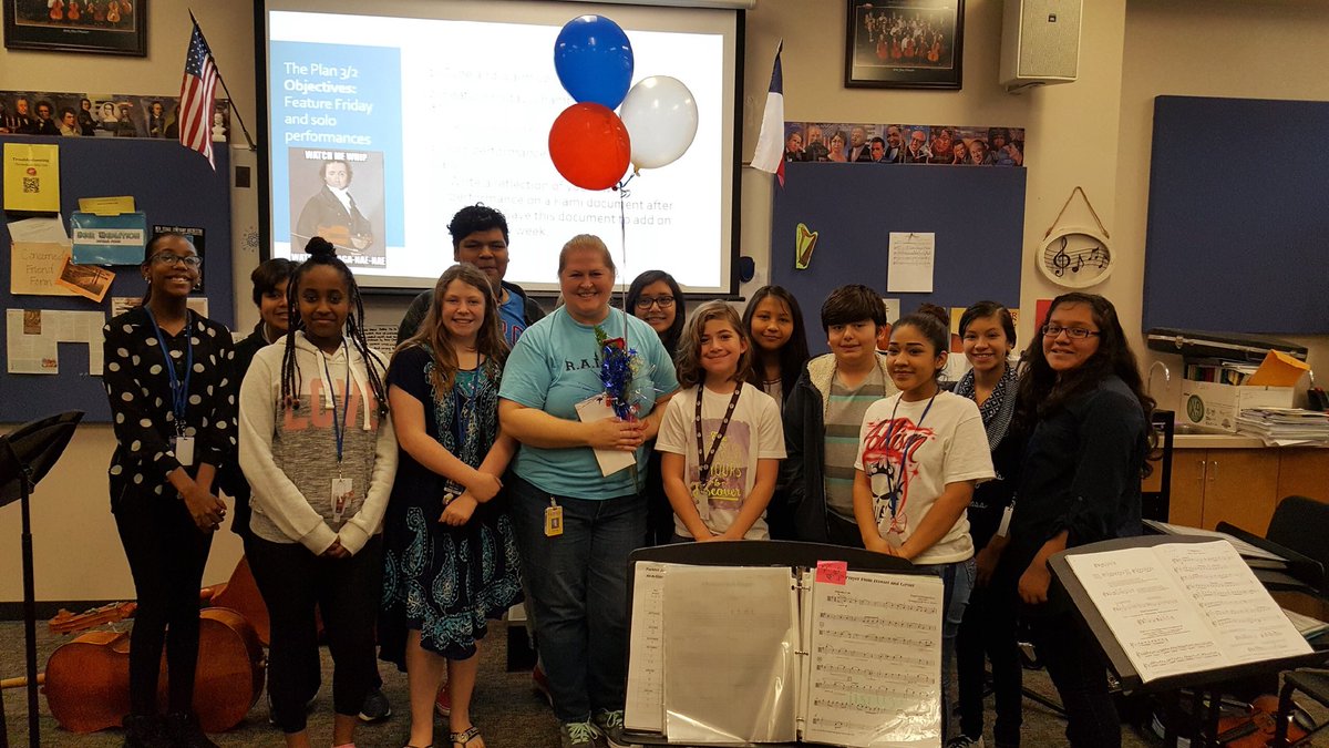 farrahsmock's tweet photo. Congrats to @PJHOrchestra Director Erin Fox!  @PjhRaiders is lucky to have you! #parkhillpowersup #risdgreatness #starsprizepatrol https://t.co/LpH6O4jlKi
