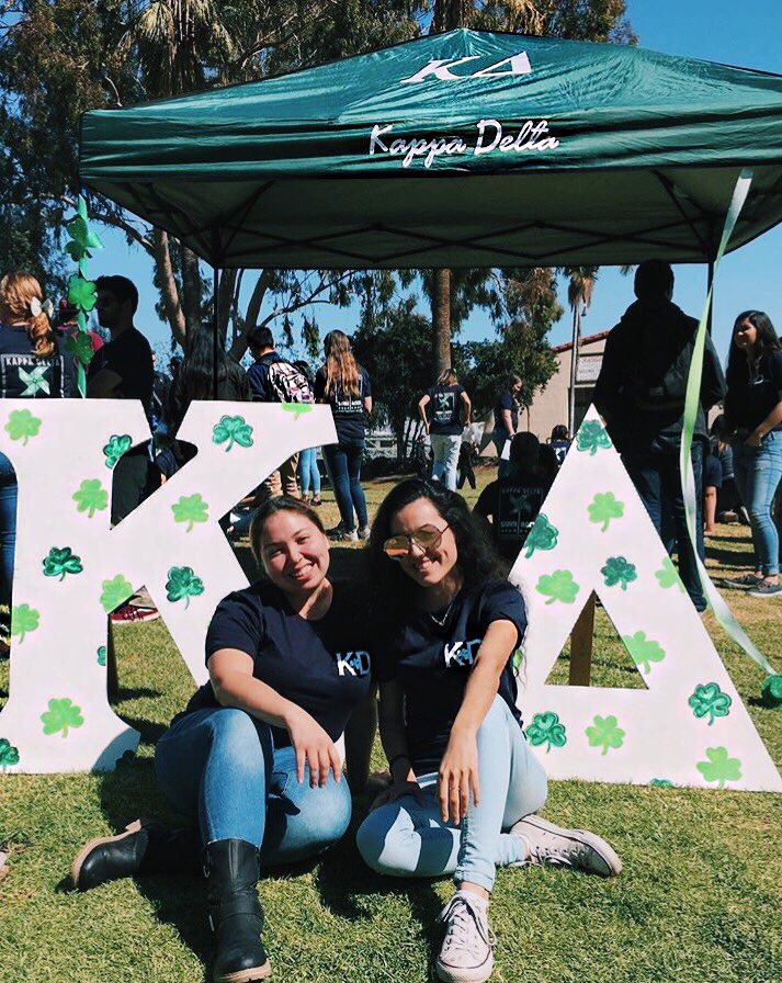 cpppanhellenic's tweet image. Congrats to the amazing members of Kappa Delta on a rockin' Shamrock Week 🍀