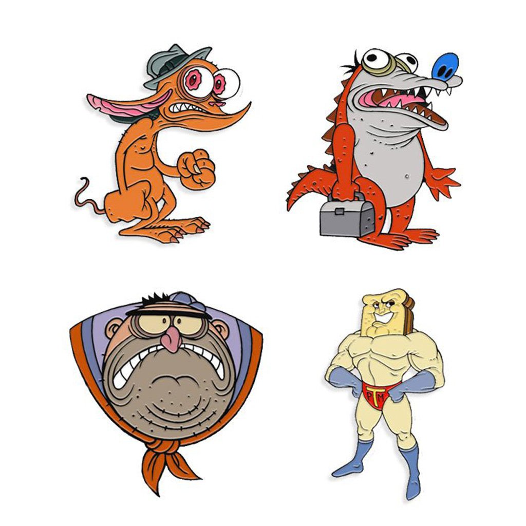 MondoNews's tweet photo. #NickWeek (Day 4): REN & STIMPY poster + enamel pins by Florian Bertmer are ON SALE NOW! https://t.co/hGiA6d5Sha https://t.co/So2TBmovOH