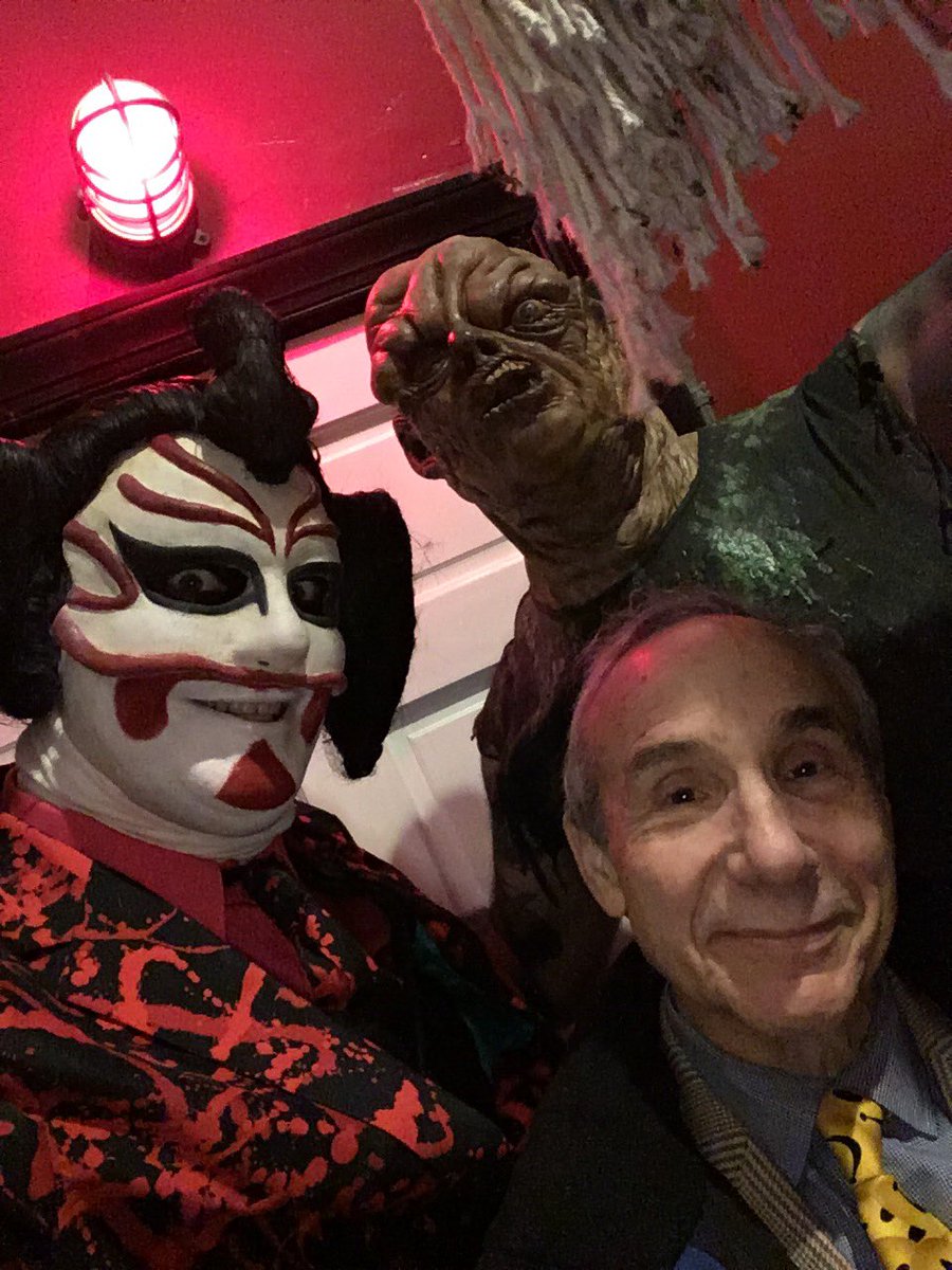 DougSakmann's tweet photo. Always a pleasure hanging w the @Troma_Team family and Unka @lloydkaufman ! Thanks to all who @Return2NukeEmV2 w us! https://t.co/uhIDPqWPL4