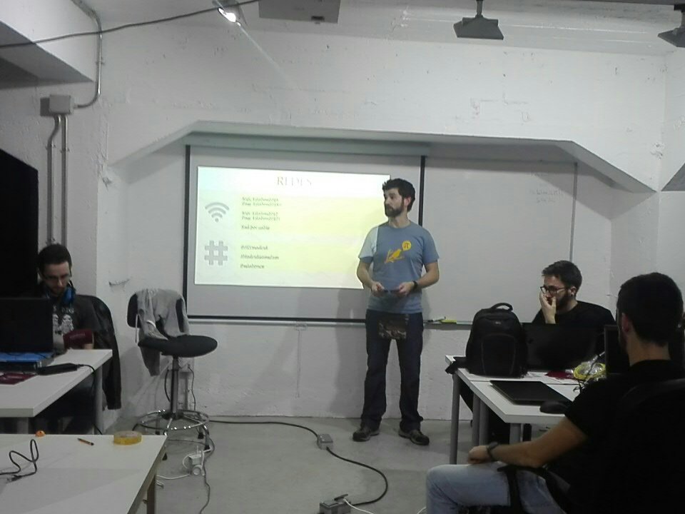 Comienza la presentación del tema de la #MadridGameJam