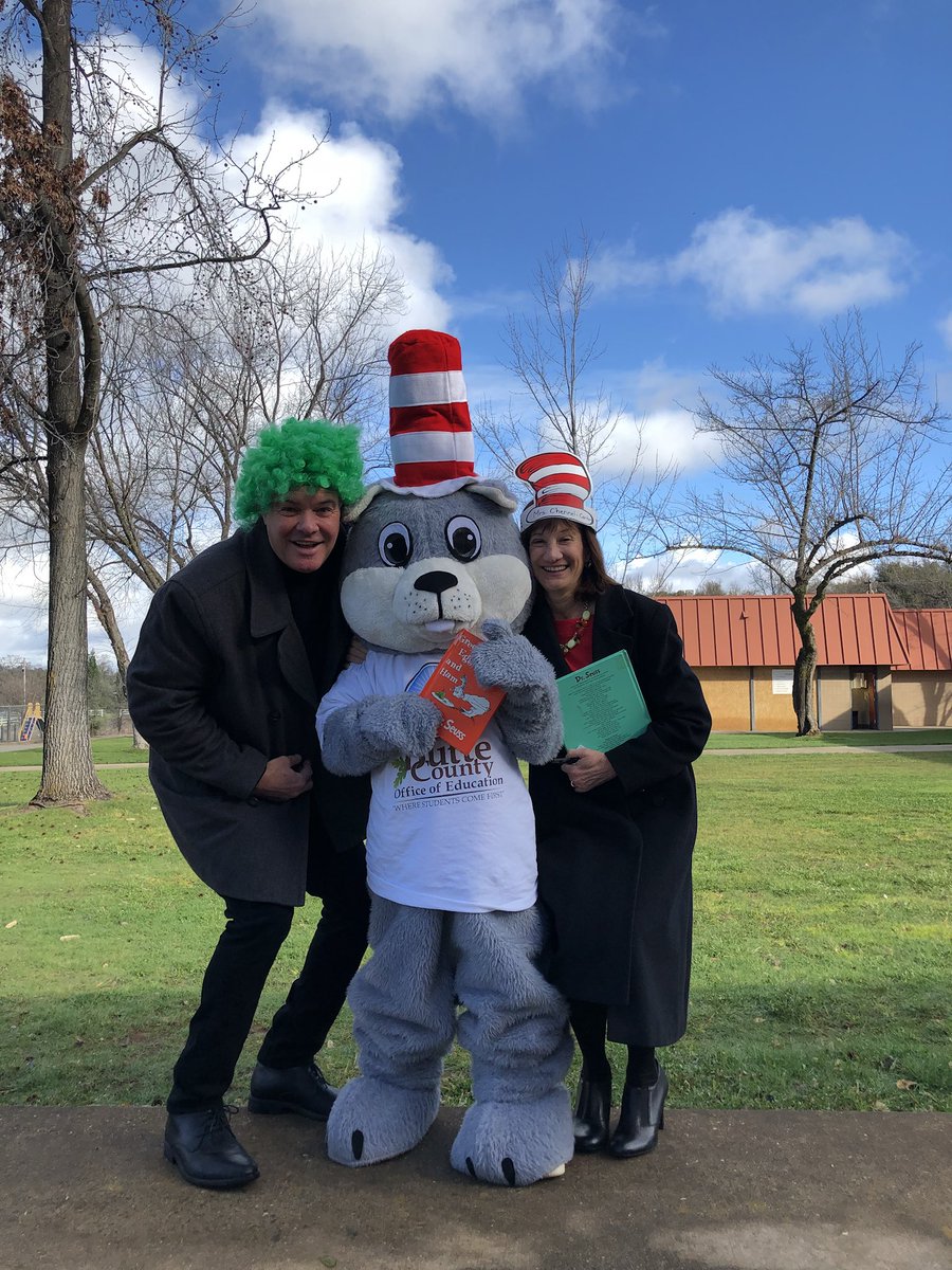 BCOE and OCESD Superintendents celebrated Read Across America Day.  @ocesdsuper @BCOEHR <a href="/BCOEStory/">Butte County Office of Education</a> #ReadAcrossAmericaDay