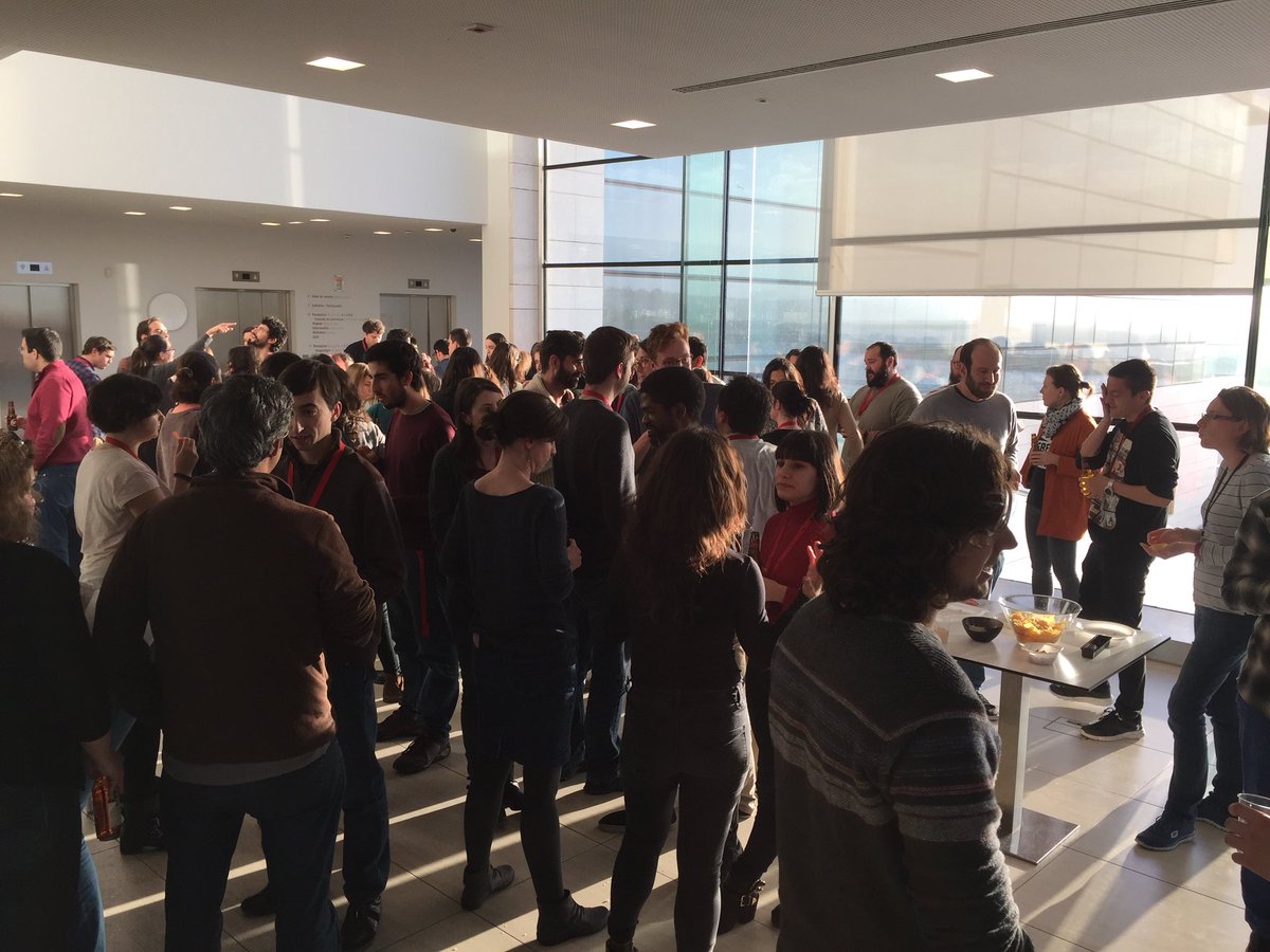 RibeiroLab's tweet photo. One more #beerhour hosted by the lab. Food and drinks make scientists happy and interact! #sciencehappyhour https://t.co/tvGpXYaYll