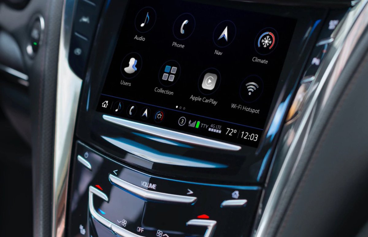 OpenRdCadillac's tweet photo. Cadillac User Experience connects you with the world around you. https://t.co/VEhQuOr7ax