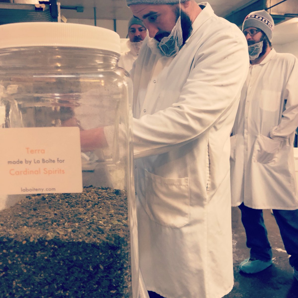 SmokingGoose's tweet image. #PrepSecret New collab under way: we’ll drink to that — cheers @CardinalSpirits!