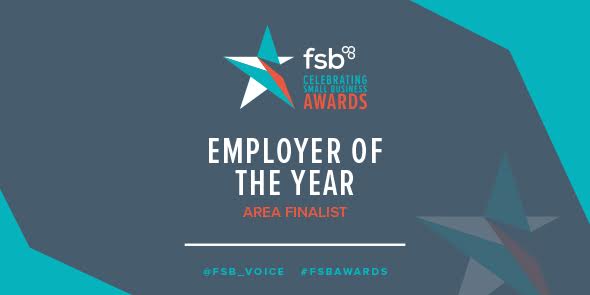 We’re thrilled to be a finalist for #SouthEast Employer of the Year, along with @BedfontLtd , @JSPCComputers @TECObp and Langdale Care Home – looking forward to seeing everyone on March 6 to #showcasesuccess! #FSBAwards