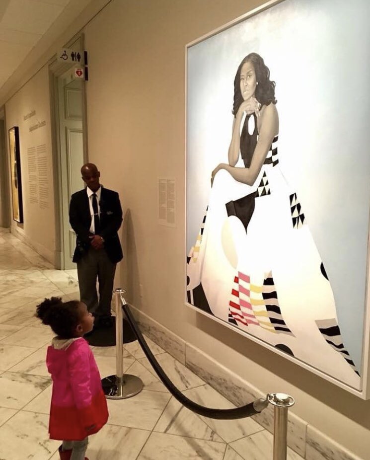 Essence's tweet photo. We spy with our little eyes a future world leader. (📷: Ben Hines) #WomensHistoryMonth https://t.co/NRxmSWwfM2