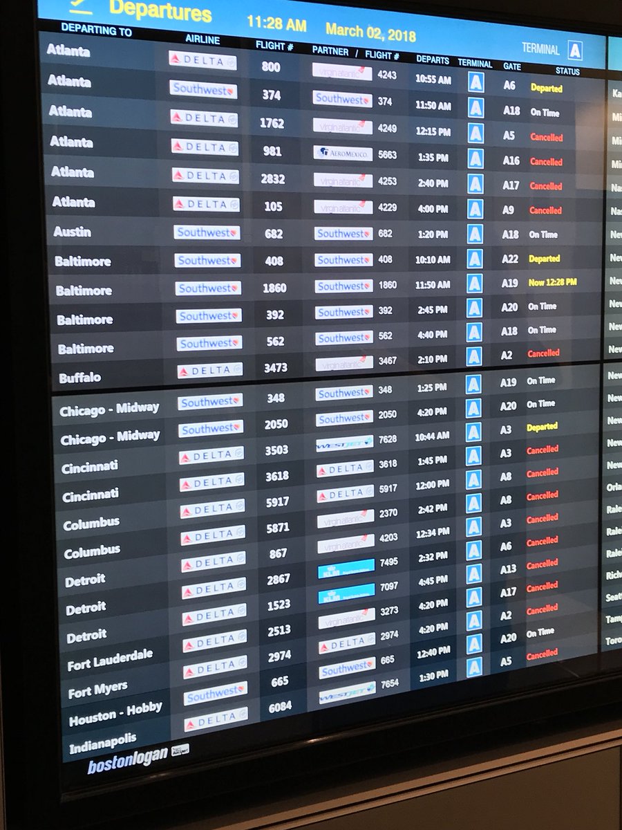 boxvidal's tweet photo. Thank you @SouthwestAir for still flying when all others are cancelling in this weather! #CustomerExperience https://t.co/KtYHnidBk3