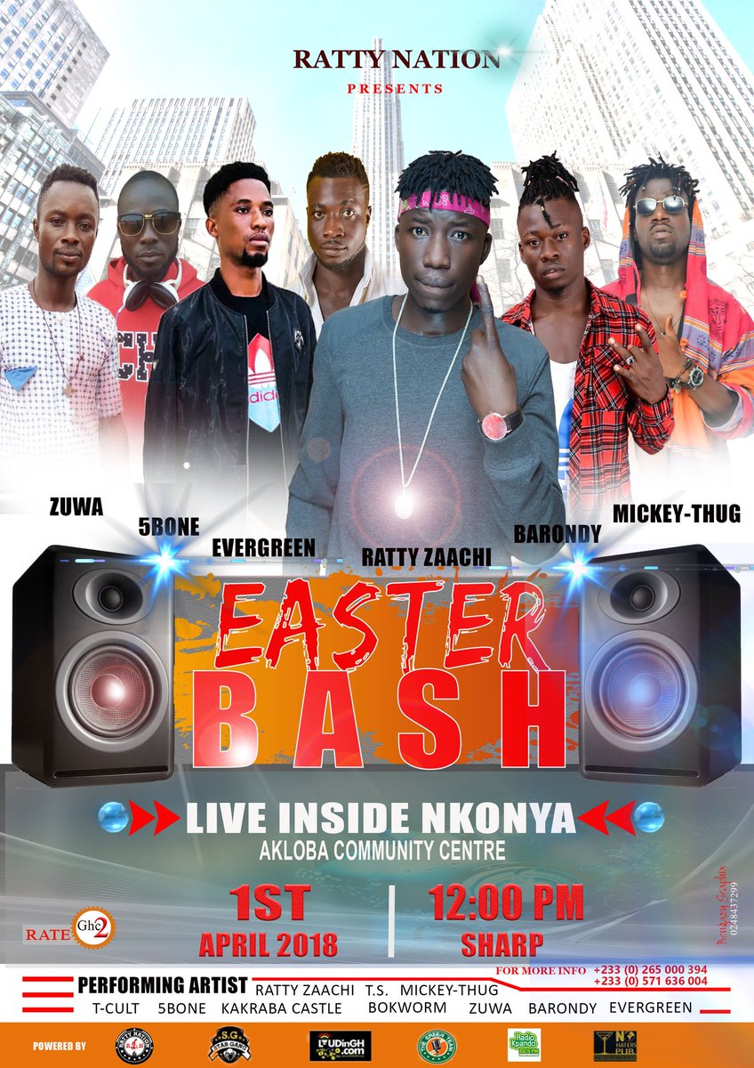 DoppestCatter's tweet photo. Bless Him Imperial Majesty For Life And Strength 💪🏿... @Ratty-Nation Presents #NkonyaEasterBash2018 Come Support The Dream Team.. 🔥 🔥 🔥
#R_NationMusic
#AsoDeTinGo 🔥 🔥 🔥 https://t.co/ENI6zzdg6c