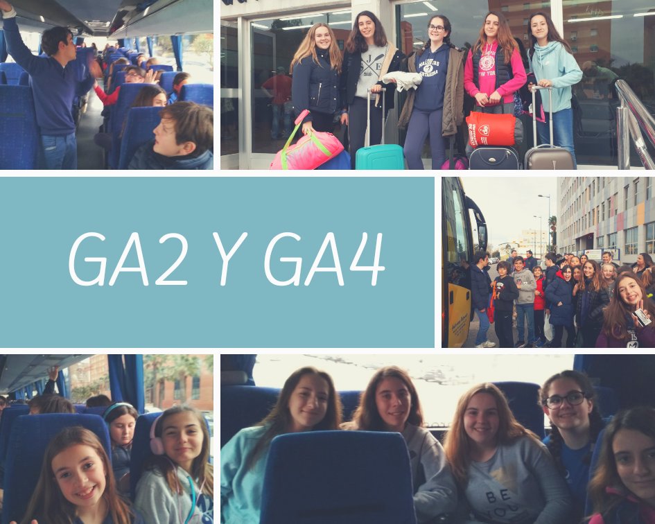 CtGrupos's tweet photo. Nuestros chicos de GA2 Y GA4 ya van de camino a sus respectivas convivencias. Junto con Maristas Alicante, Denia, Murcia y Valencia. #GVX #MaristasCt #Mueveteenlosgrupos https://t.co/QDAIIbtyin