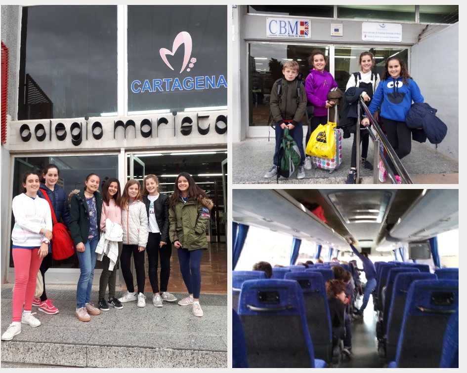 Nuestros chicos de GA2 Y GA4 ya van de camino a sus respectivas convivencias. Junto con Maristas Alicante, Denia, Murcia y Valencia. #GVX #MaristasCt #Mueveteenlosgrupos