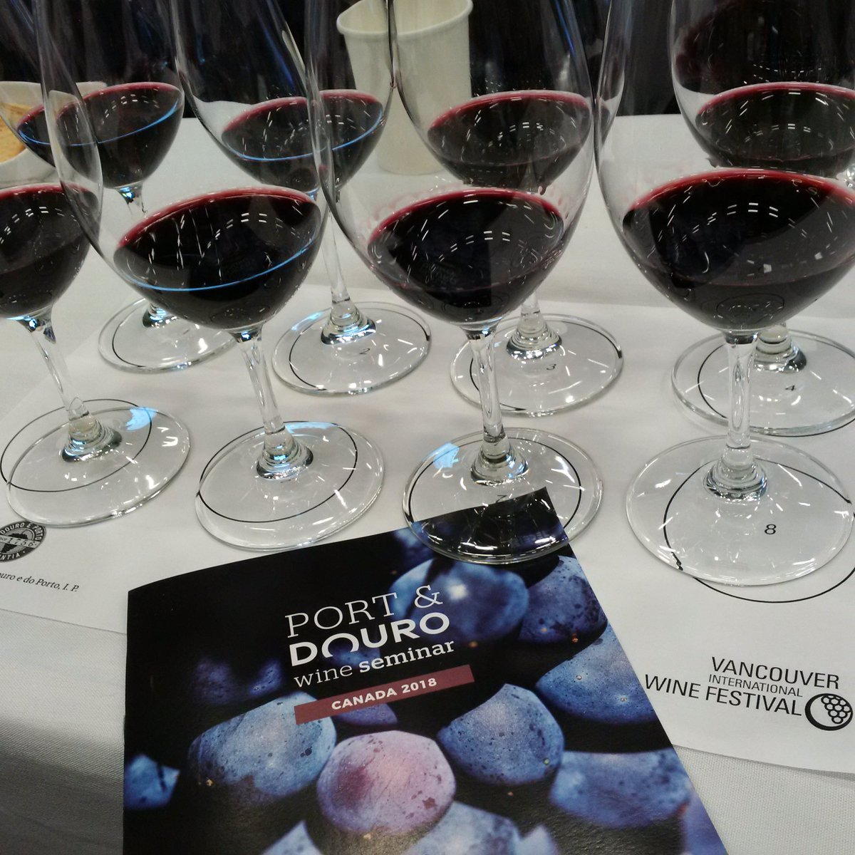 Skipped breakfast to get front row seat in today's 2015 Vintage Port Class <a href="/VanWineFest/">Vancouver International Wine Festival</a>  #VIWF #port #wine
