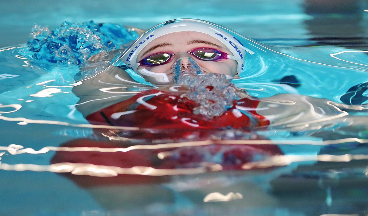 ScottishSwim's tweet photo. That's another European Junior qualifying time, this time for @LWaller01 @swimHearts She finishes the 200m backstroke'A' final in 2:13.91. Nice one Lexie! #EISM18 https://t.co/gLFCKXVihW