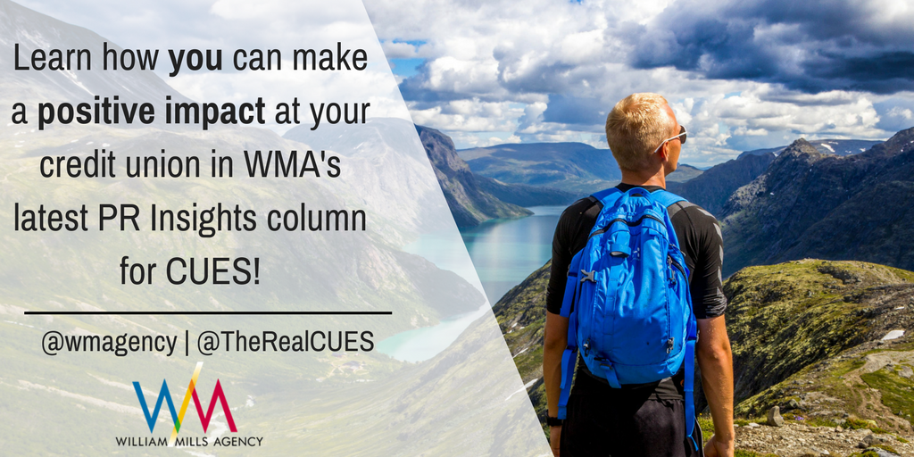 cwalk_pr's tweet photo. Think of defining traits that describe the value you bring to your position at the credit union – this will help make 2018 the best year yet. @wmagency @TheRealCUES @cglaws999 https://t.co/TkRbJV35bI https://t.co/S8rA9YDGLo