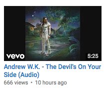 fatawesome's tweet photo. @AndrewWK check out the view count https://t.co/0xDkiY9vty