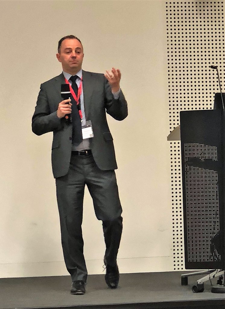 DavidBundiX's tweet photo. Sector Overview and Outlook regarding #Challenges and #Investments well presented by @JochenHeussner @PlanetComplianc at #DFW2018 in Frankfurt. Importance of #RegTech is growing in the #banking industry. @GRCTC_Tweet @JByrneCorlytics @jasonboud @DavidBundiRisk @pbarnert https://t.co/E1rGR2cAbF