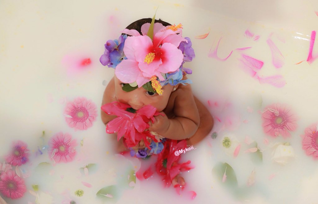 mykeii_'s tweet photo. “You a flower child. Beautiful child” 😍🌺 https://t.co/DumJpe1rl3