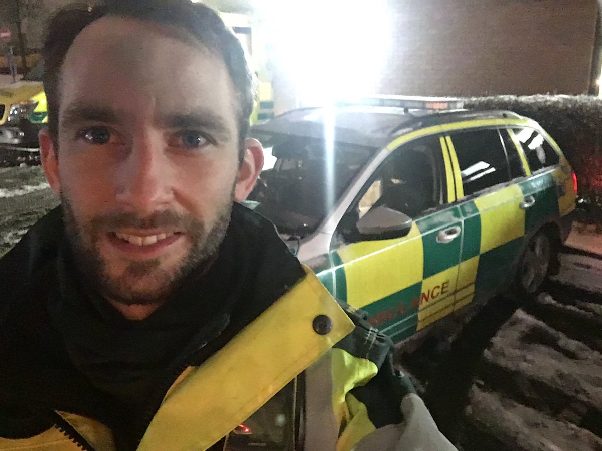 Back on the RRV again tonight, on standby in the snow <a href="/gloshospitals/">Gloucestershire Hospitals NHS Foundation Trust</a>. Remember to only call in an emergency - but if you need us we will do all we can to get to you! <a href="/swasFT/">South Western Ambulance Service</a> #Paramedic #StormEmma #BeastFromTheEast #Gloucestershire