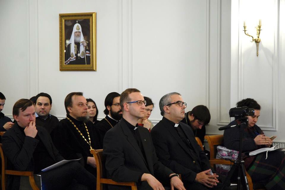 antoniospadaro's tweet photo. Happy to have shared ideas and thoughts with my Russian #Orthodox brothers here in #Moscow. https://t.co/1fodUPySqa