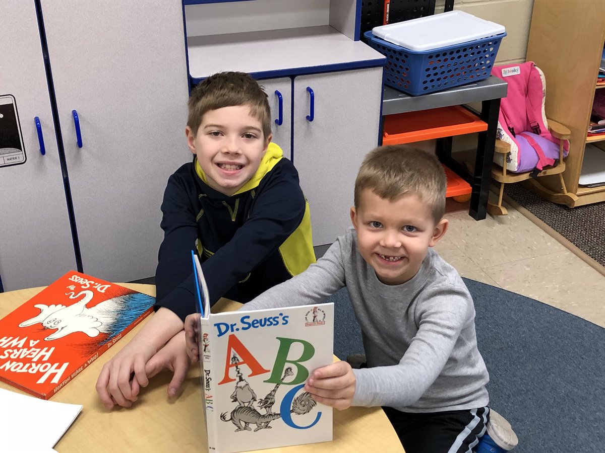 Nord_News's tweet image. Celebrating Dr. Seuss’s birthday reading with our kindergarten buddies. #ReadAcrossAmericaDay