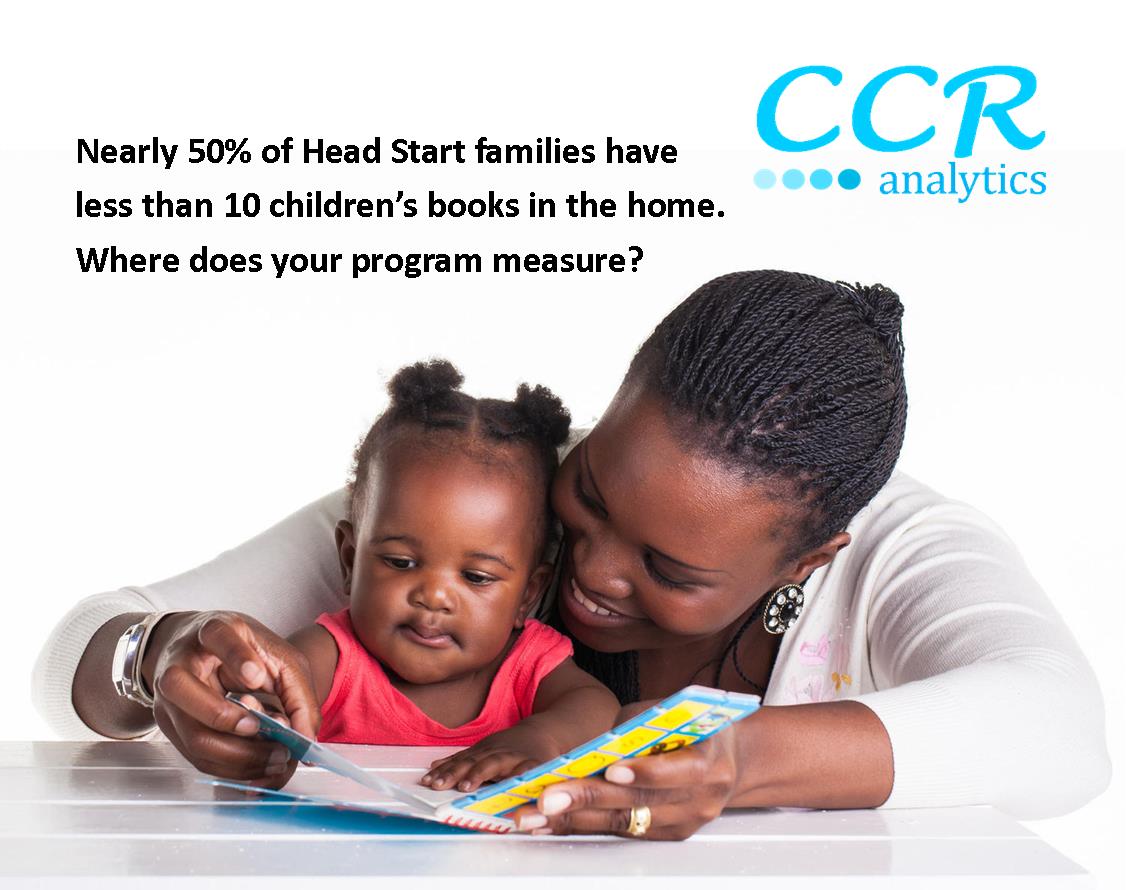 CCRAnalytics's tweet image. It&apos;s #ReadAcrossAmericaDay! Do you know how many books your families have in their homes? Request a FREE copy of the CCR Family Outcomes Survey and explore the tool used by over 300,000 Head Start families nationwide! #HeadStart @NatlHeadStart @TayeDiggs ccr-analytics.com/family-outcomes