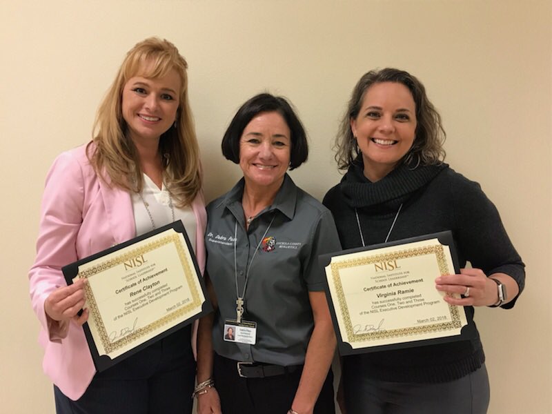 Congratulations to our newest National Institute for School Leadership graduates, recently completing a twelve-month Executive Development Program!  Their dedication to lifelong learning is commendable.