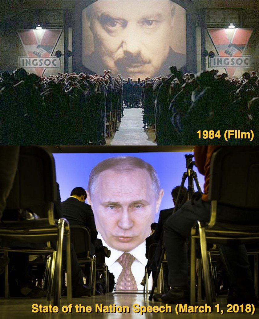 DarthPutinKGB's tweet photo. State of the Orwellian Nation https://t.co/10xSIFf4jh