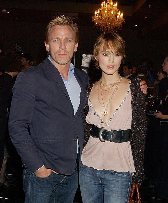 Happy Birthday to Daniel Craig!

-Keira Knightley and Daniel Craig co-started in the film The Jacket (2005) 