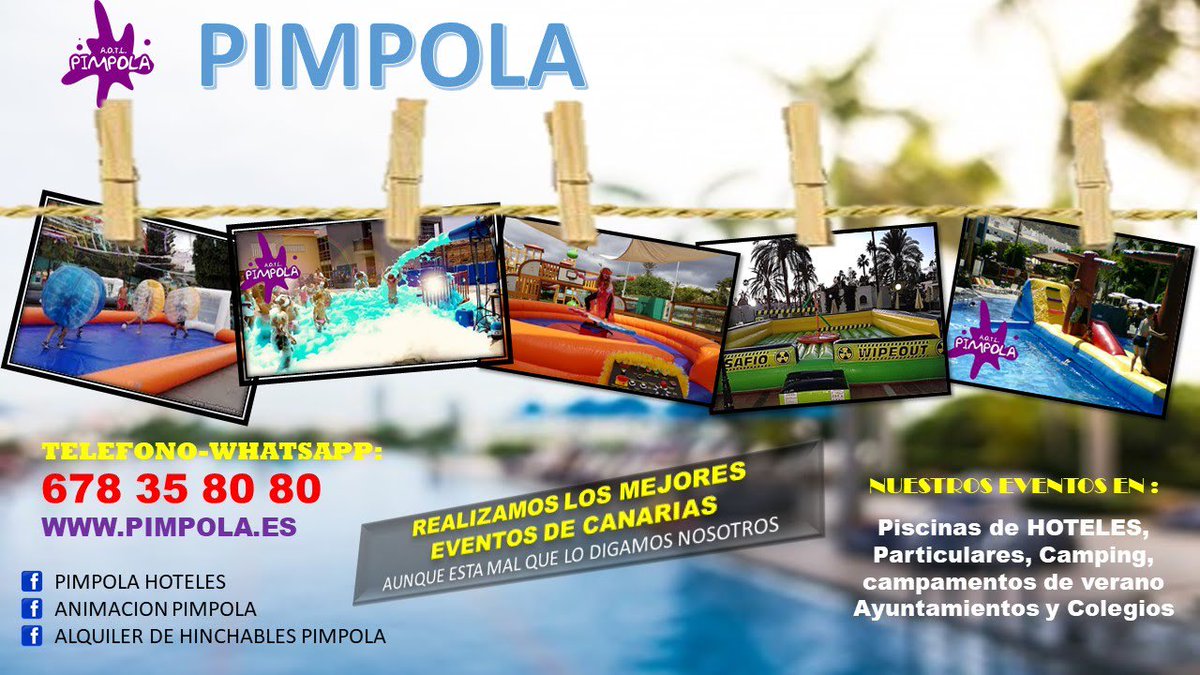 Animacionpimpol's tweet photo. Aunque estamos en invierno nosotros ya estamos pensando en la primavera.
Llámanos al 678 35 80 80 https://t.co/D1zRBUMlid