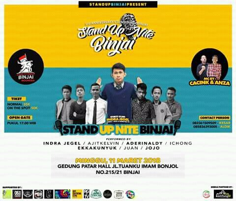 Lucayyy_'s tweet photo. Yok Yang Belum Belik Tiket Nya Bisa Dm Lucky_Ardana76 Tiket Dan Penonton Terbatas,Agak Cepat Siket Gerak Nya Ya🙌🙌
#STANDUPNITEBINJAI https://t.co/MQP9GDJ9KJ