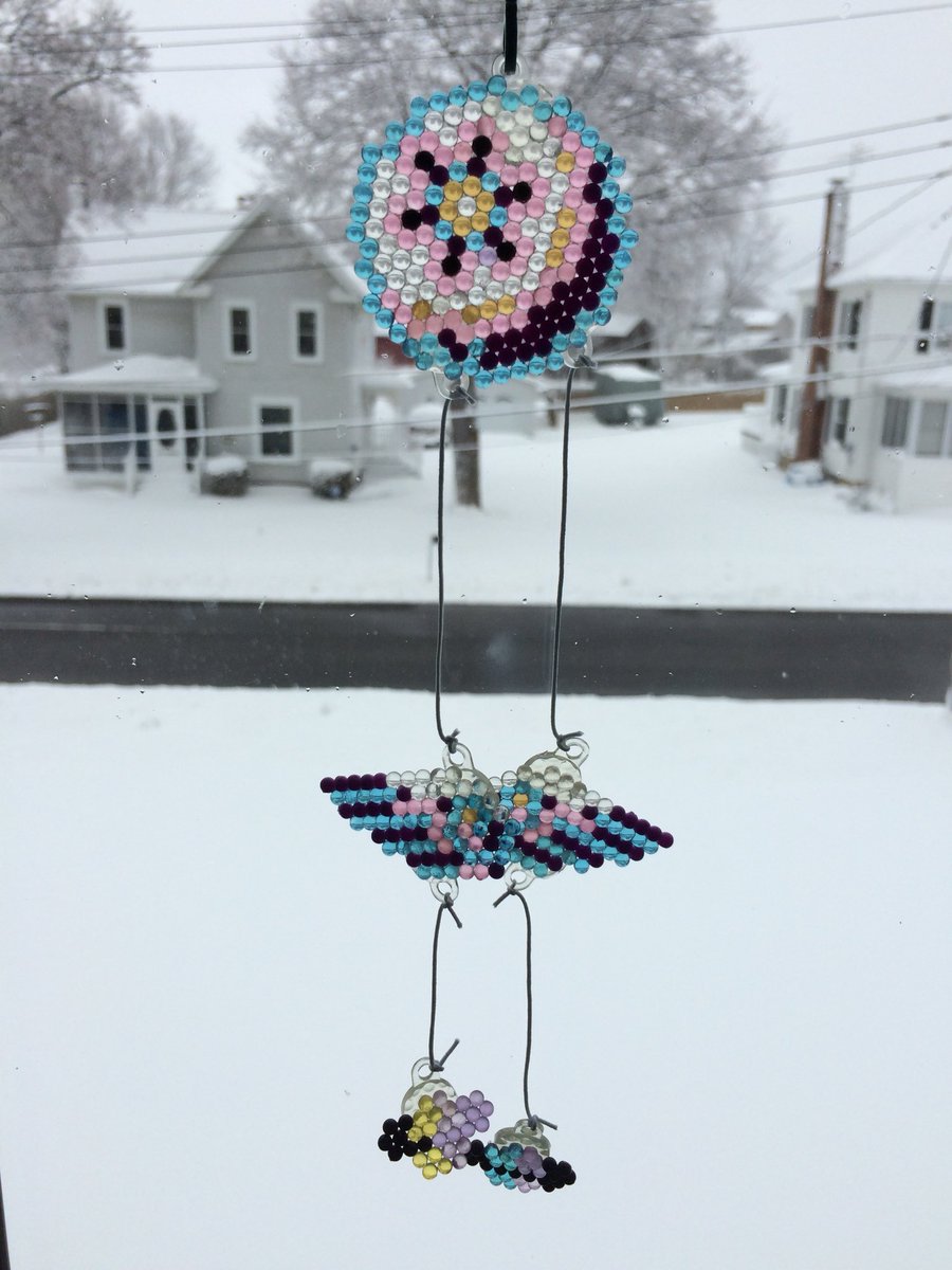 ella_kikkert's tweet photo. Made another dream catcher...this time on space 🌌  #dreamcatcher #beados #beadosteeneez #waterbeads #homemade #stars #space #nature #feathers #star #ornaments #windowdecoration #windowart #window #pendant #charm #spaceships #outerspace #astronauts https://t.co/YHsdhHFRU7