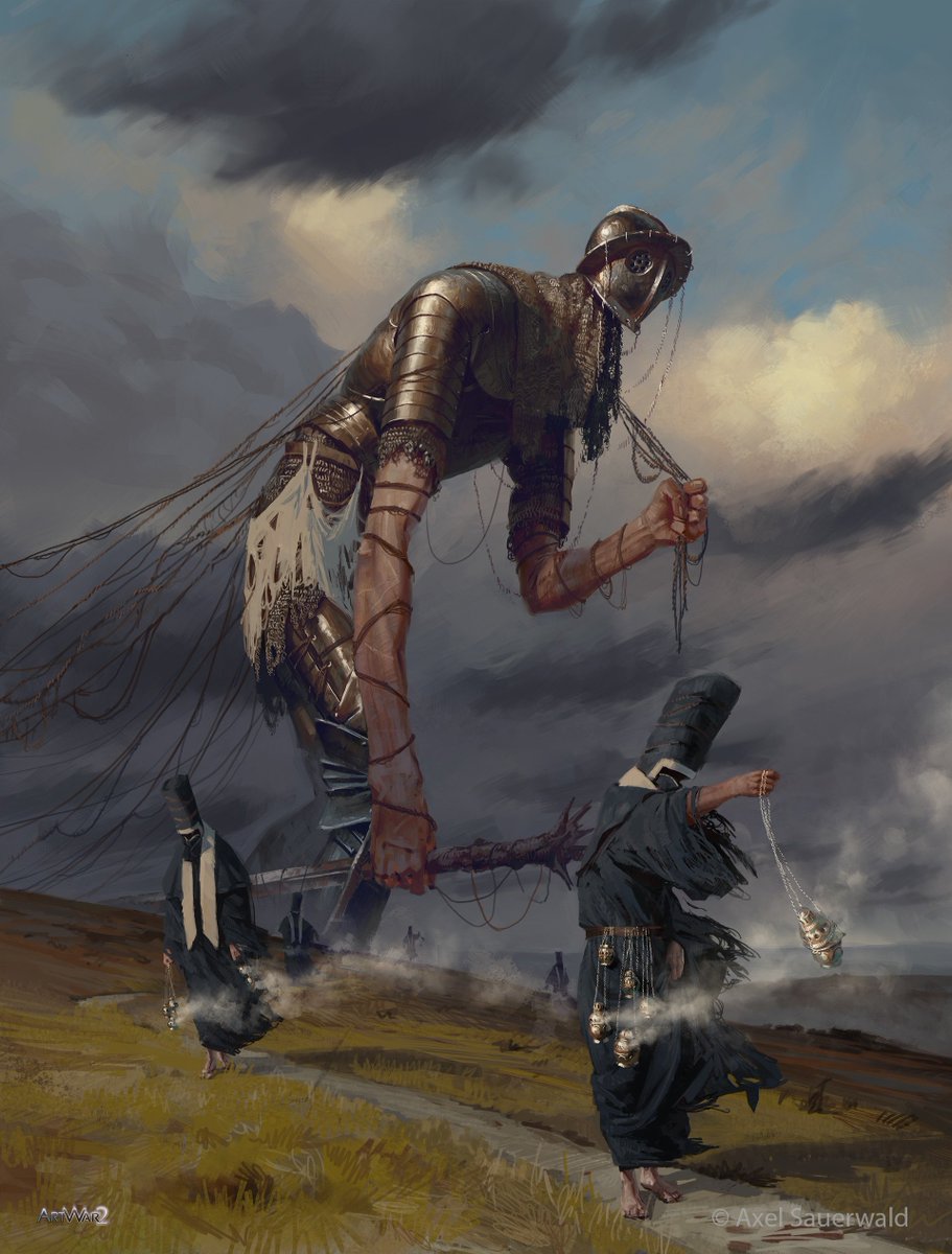 ArtStationHQ's tweet photo. "The Giant Mimr" by @AxelSauerwald #ArtStationHQ https://t.co/eJgCIlvjVS https://t.co/0aZRDi6bUi