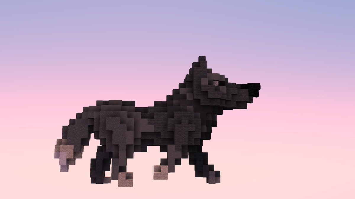 'Midnight Wolf' by @Everlush &amp; Zhenshei | Organic | Built on <a href="/BuildersRefuge/">Builder's Refuge</a>