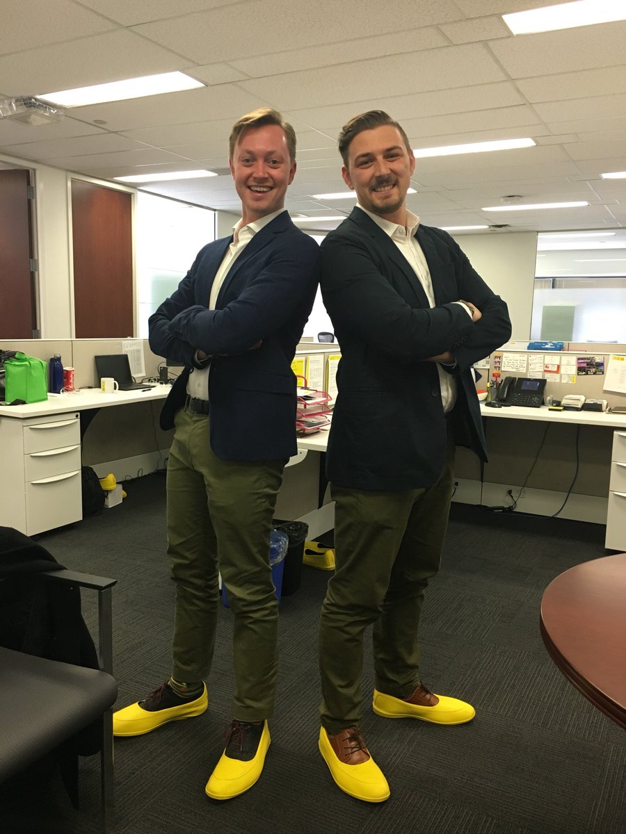 JuliaKassam's tweet photo. When your team starts dressing the same, you know how much time they REALLY spend together @Aequitas_NEO https://t.co/pW0DyLisPX