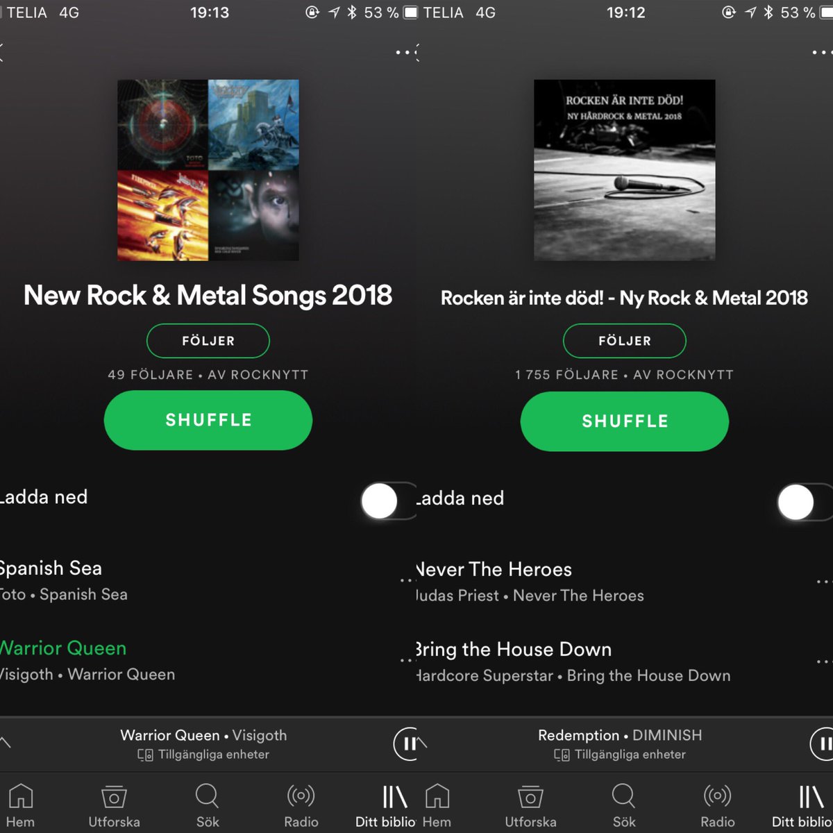 Diminish_band's tweet photo. Our single ”Redemption” on two great Spotify songlists by @rocknytt. 😎🤘#metal #metalhead #hardrock #swedishmetal #newmetal #hardrock #heavymetal https://t.co/2enzrRkuV0