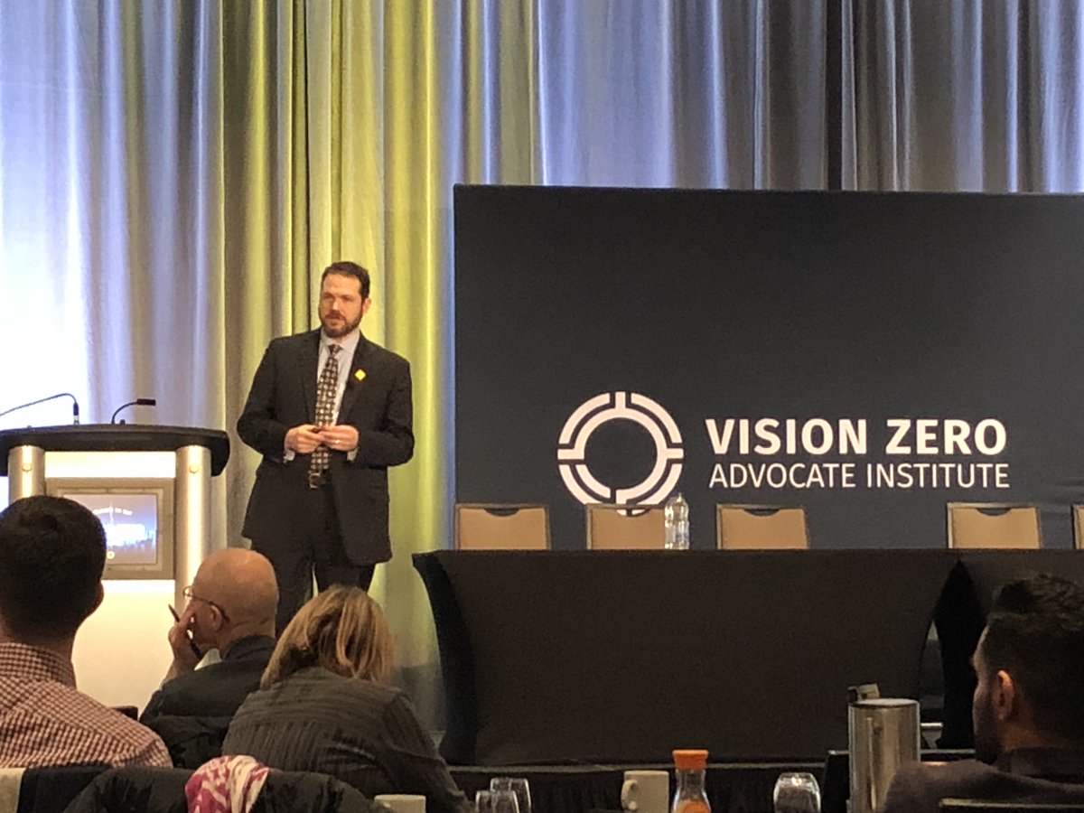 CARSPInfo's tweet photo. Learning about what Vision Zero and Sustainable Safety with Tony Churchill at #VZCon18 https://t.co/e1IXc2EZEk