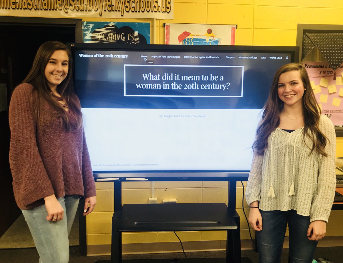 StephanieGWade's tweet image. Enjoyed seeing students create #inquirybasedlessons and compile research and sources on a #googlesite #rebeltechtips